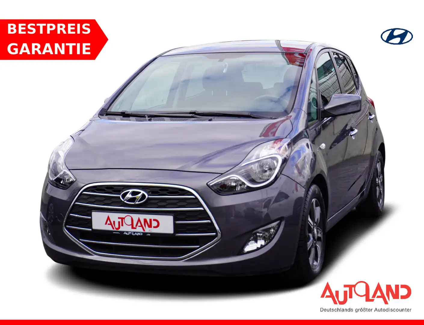 Hyundai iX20 1.6 PDC Freisprechanlage Lenkradheizung USB Grau - 1