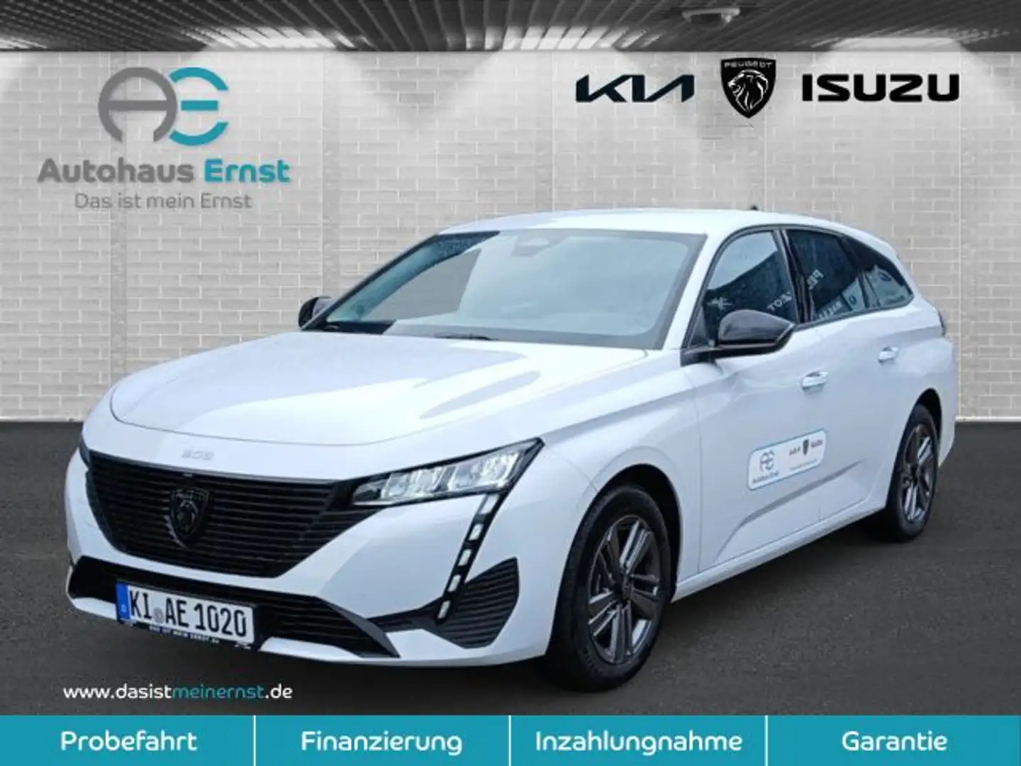 Peugeot 308 SW BlueHDi 130 EAT8 Active Pack Weiß - 1