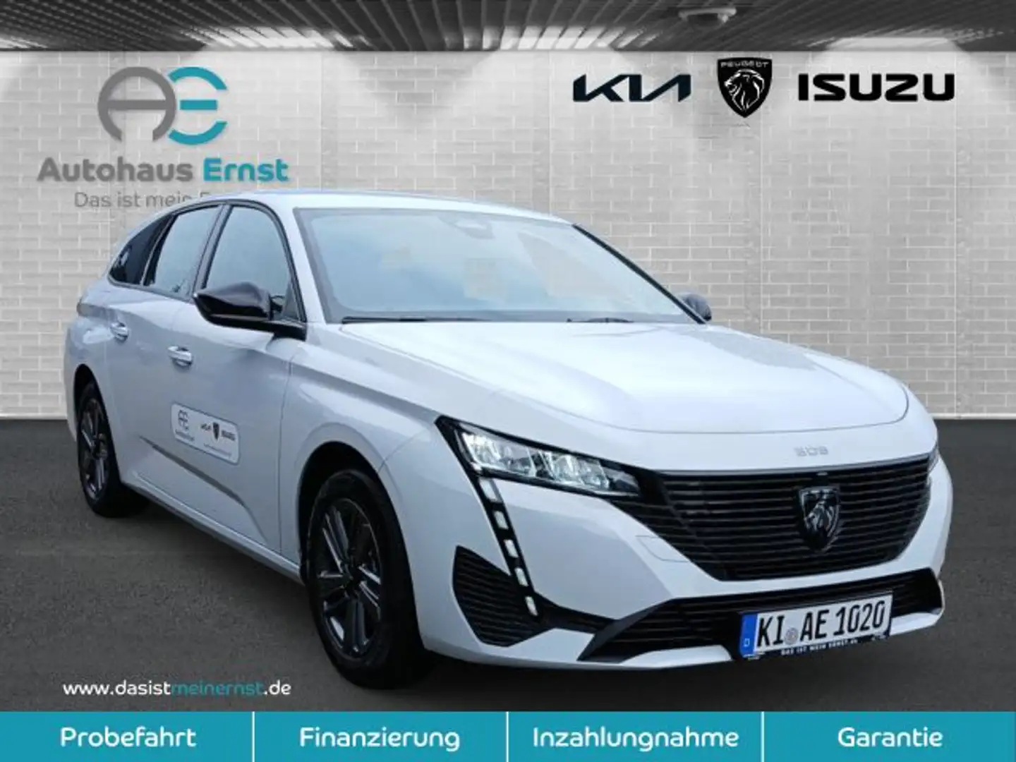 Peugeot 308 SW BlueHDi 130 EAT8 Active Pack Weiß - 2