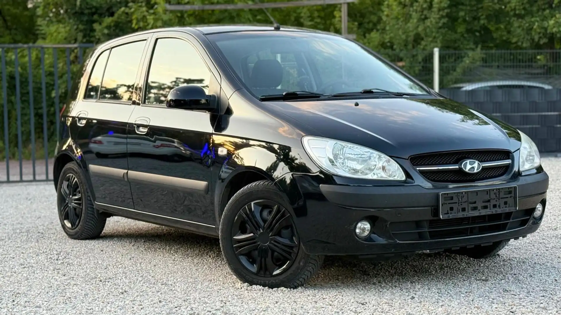 Hyundai Getz 1.4 GLS 1. HAND | NAVI Schwarz - 2