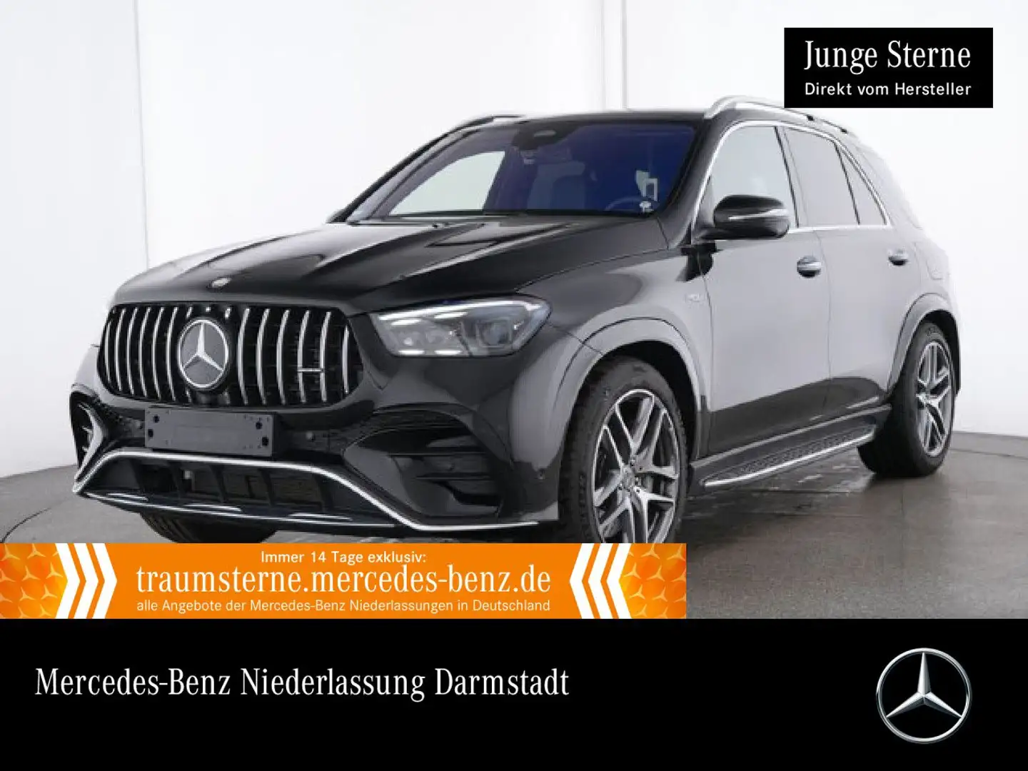 Mercedes-Benz GLE 53 AMG GLE 53 HYBRID 4M PANO+360+AHK+MULTIBEAM+21"+HUD Schwarz - 1