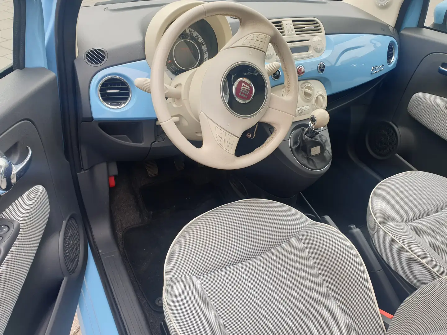 Fiat 500 0.9 TwinAir Lounge Blu/Azzurro - 2