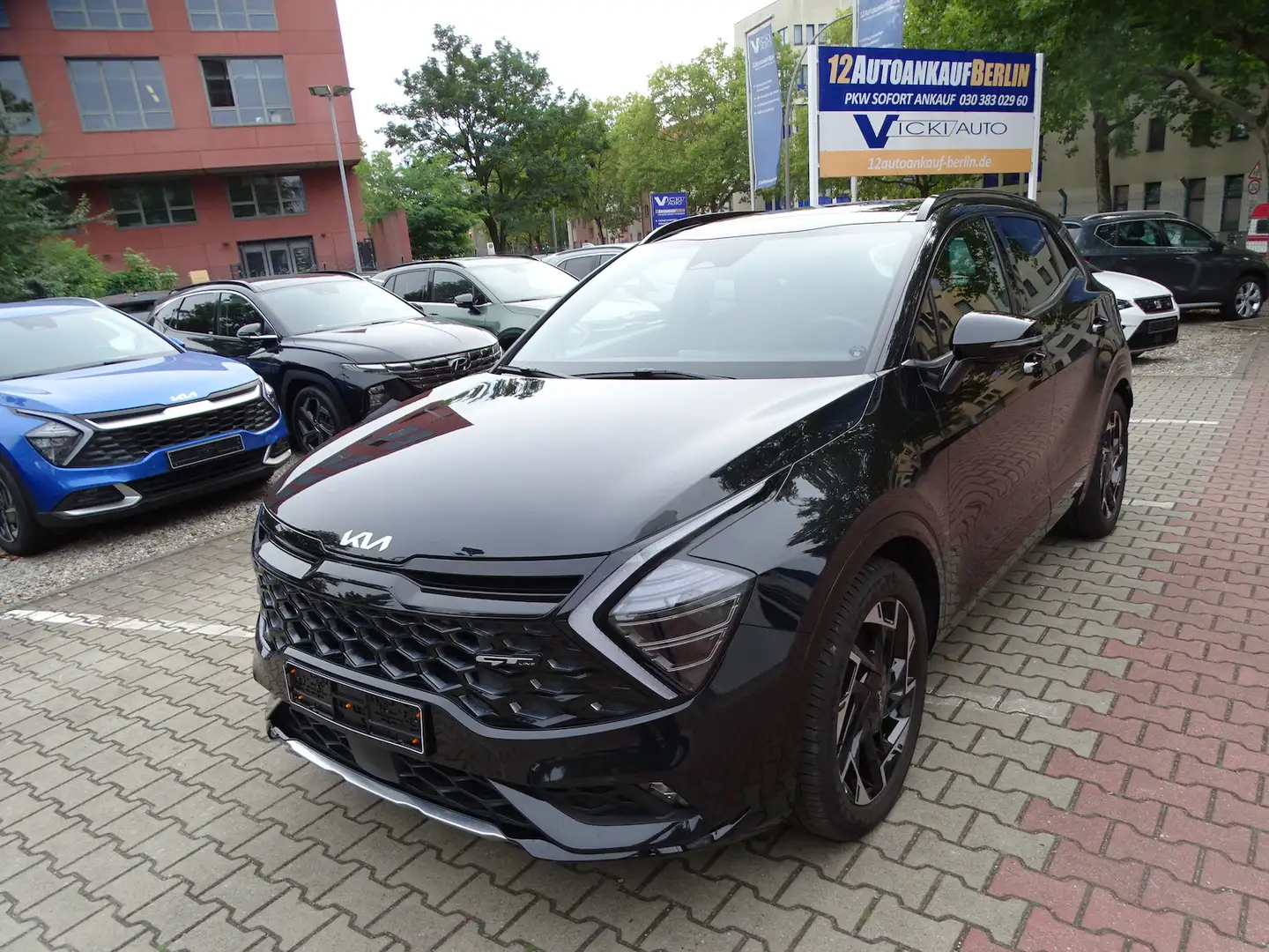 Kia Sportage 1.6 GT-Line 4WD Mild Hybrid Vollausstattung Noir - 1