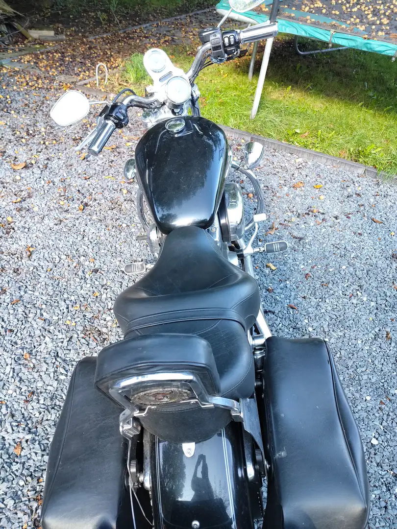 Harley-Davidson Sportster 1200 Custom Zwart - 2