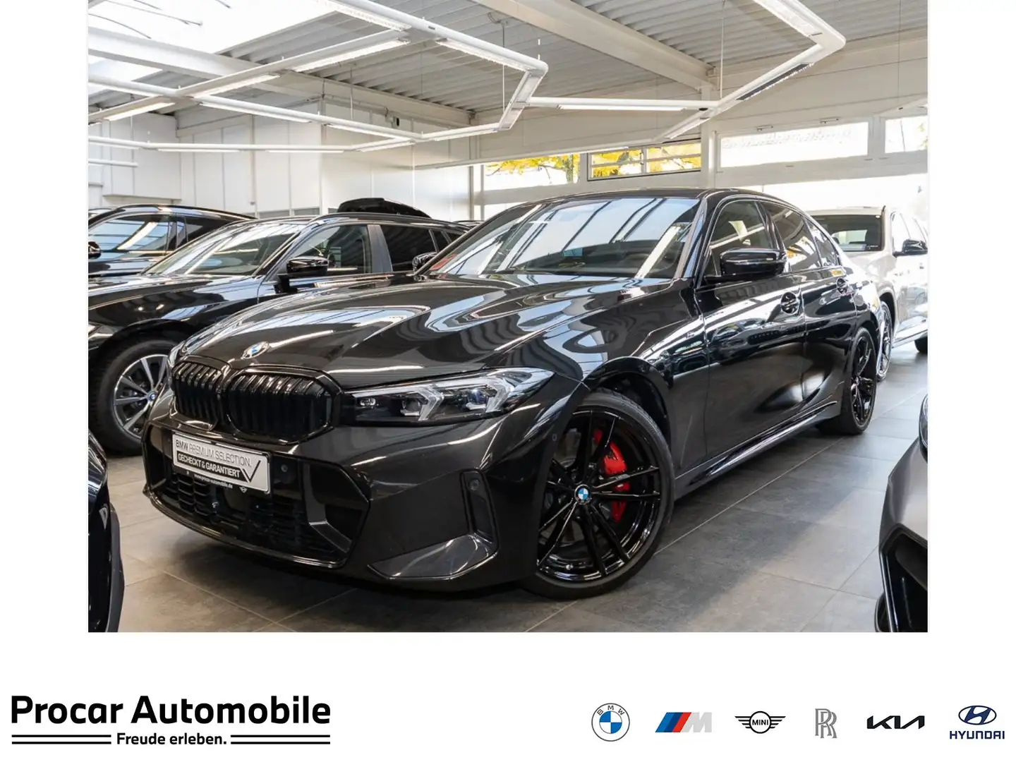 BMW 330 i Limousine M Sportpaket HK HiFi DAB LED GSD Noir - 1