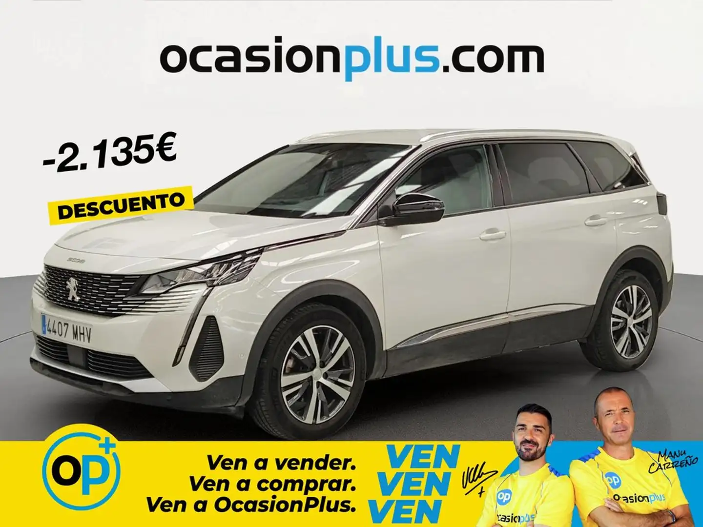 Peugeot 5008 1.5BlueHDi S&S Allure Pack EAT8 130 Blanco - 1