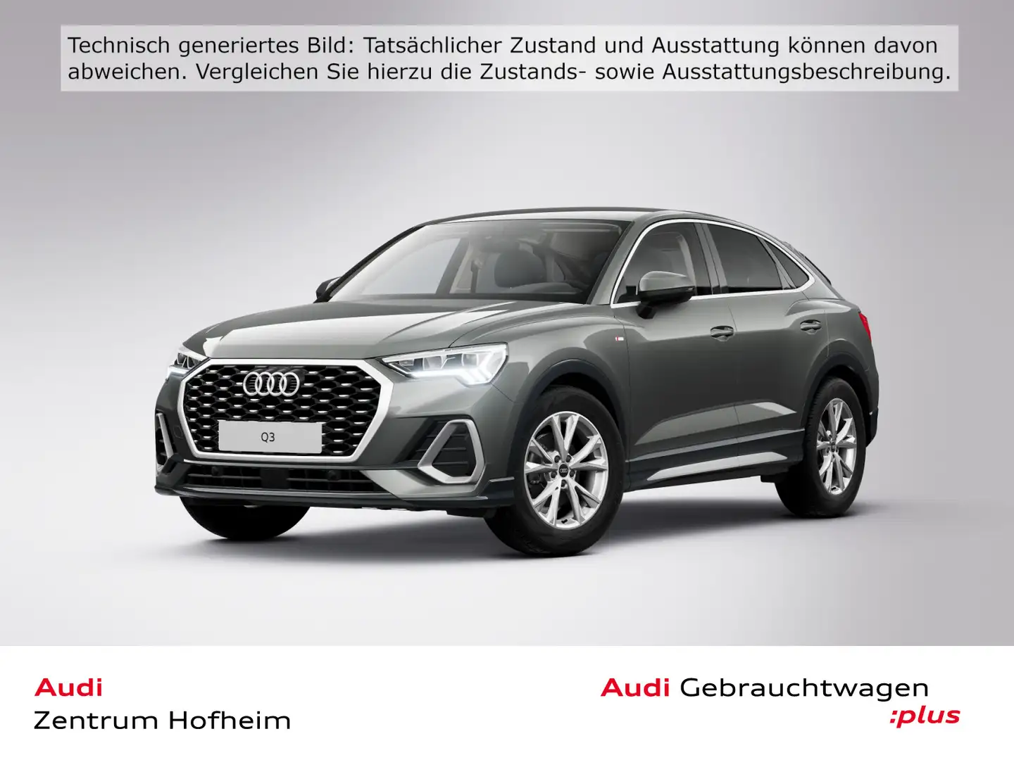 Audi Q3 35 TFSI S line S tro*LED*Virtual*Na Grau - 1