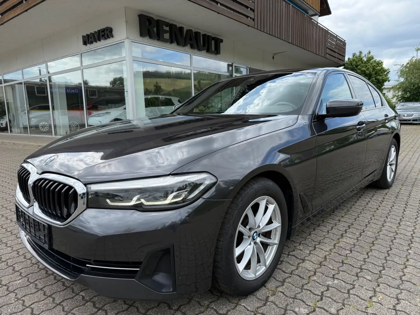 BMW 520 d*Limousine*Facelift*NAVI*LED*AT8*EU6dT* Gris - 1