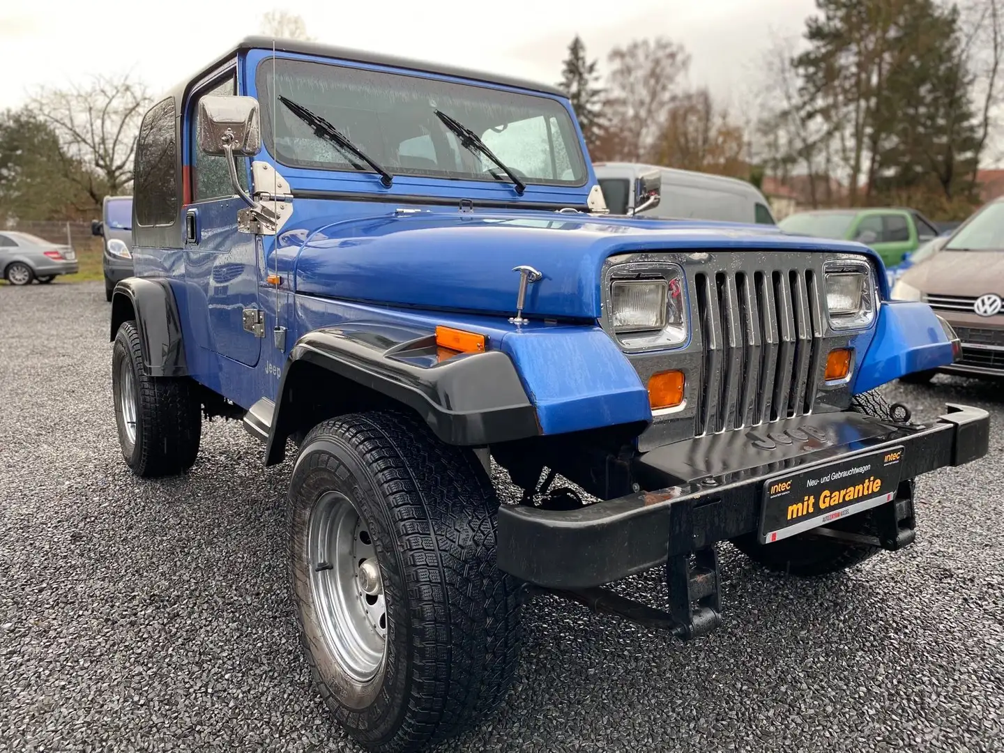Jeep Wrangler Bleu - 1