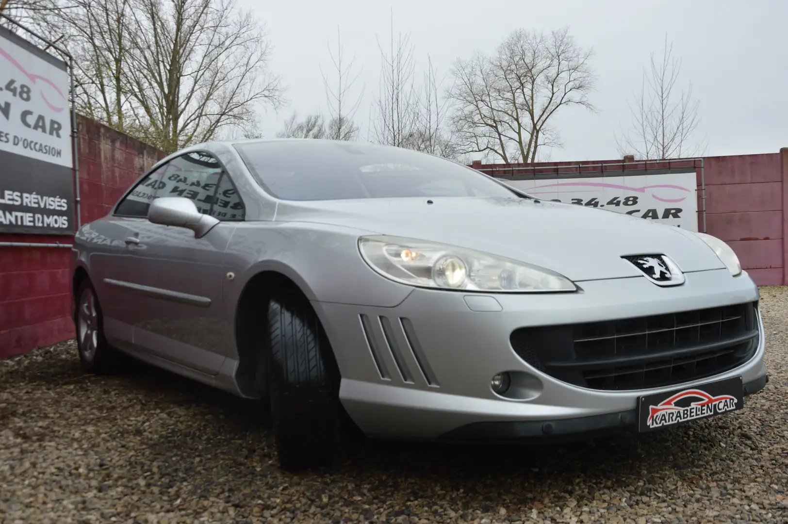 Peugeot 407 2.0HDi Premium PROPRE SENS AV/AR CLIM 96.163KM Gris - 2