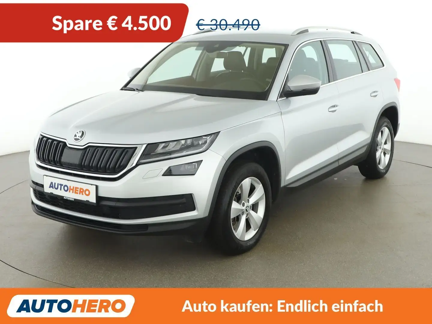 Skoda Kodiaq 2.0 TDI Style 4x4 *PDC*BT*SHZ*7SITZ* Grau - 1