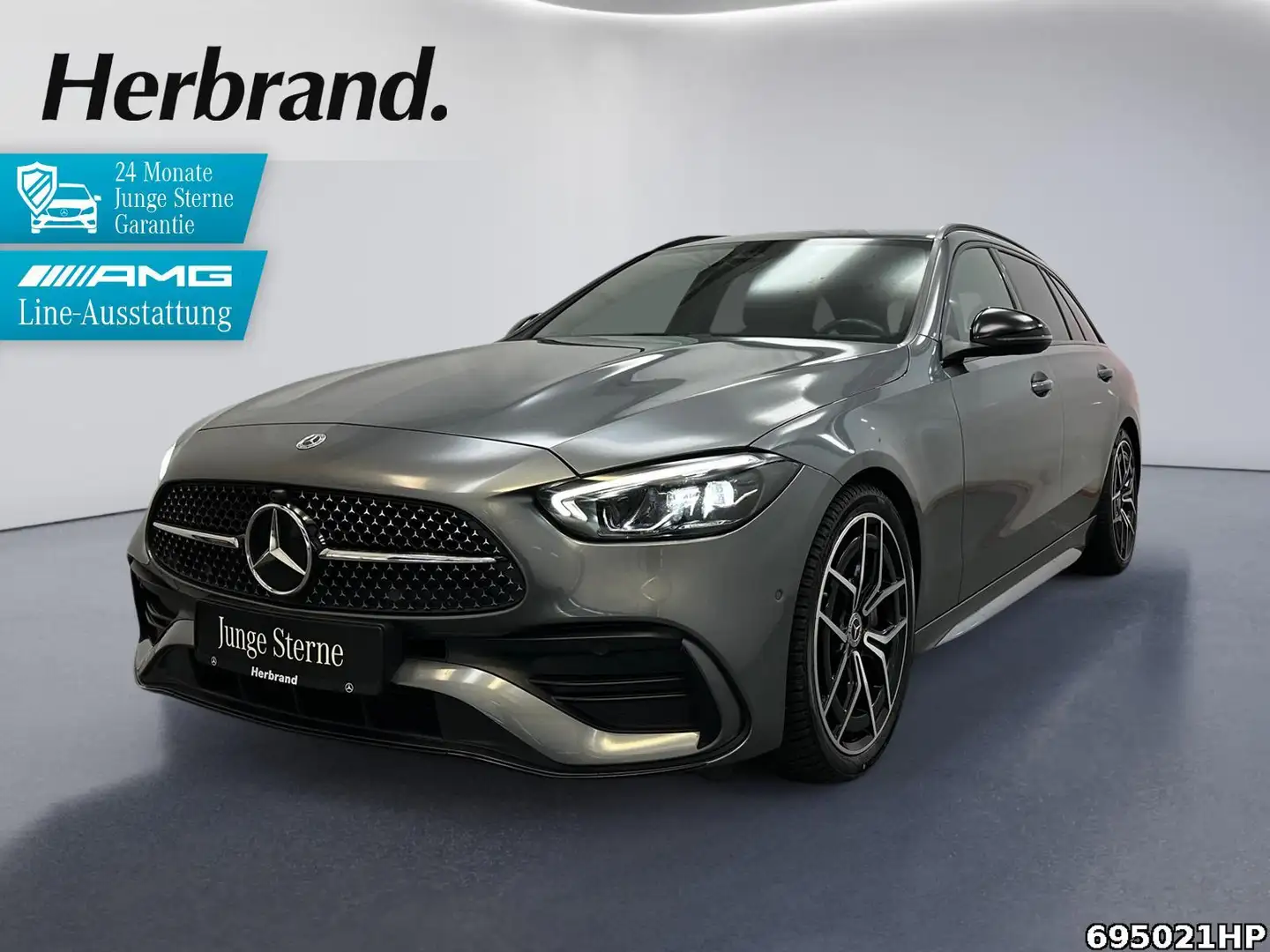 Mercedes-Benz C 220 d T AMG Night 19" Sound Ambiente Kamera Grau - 1