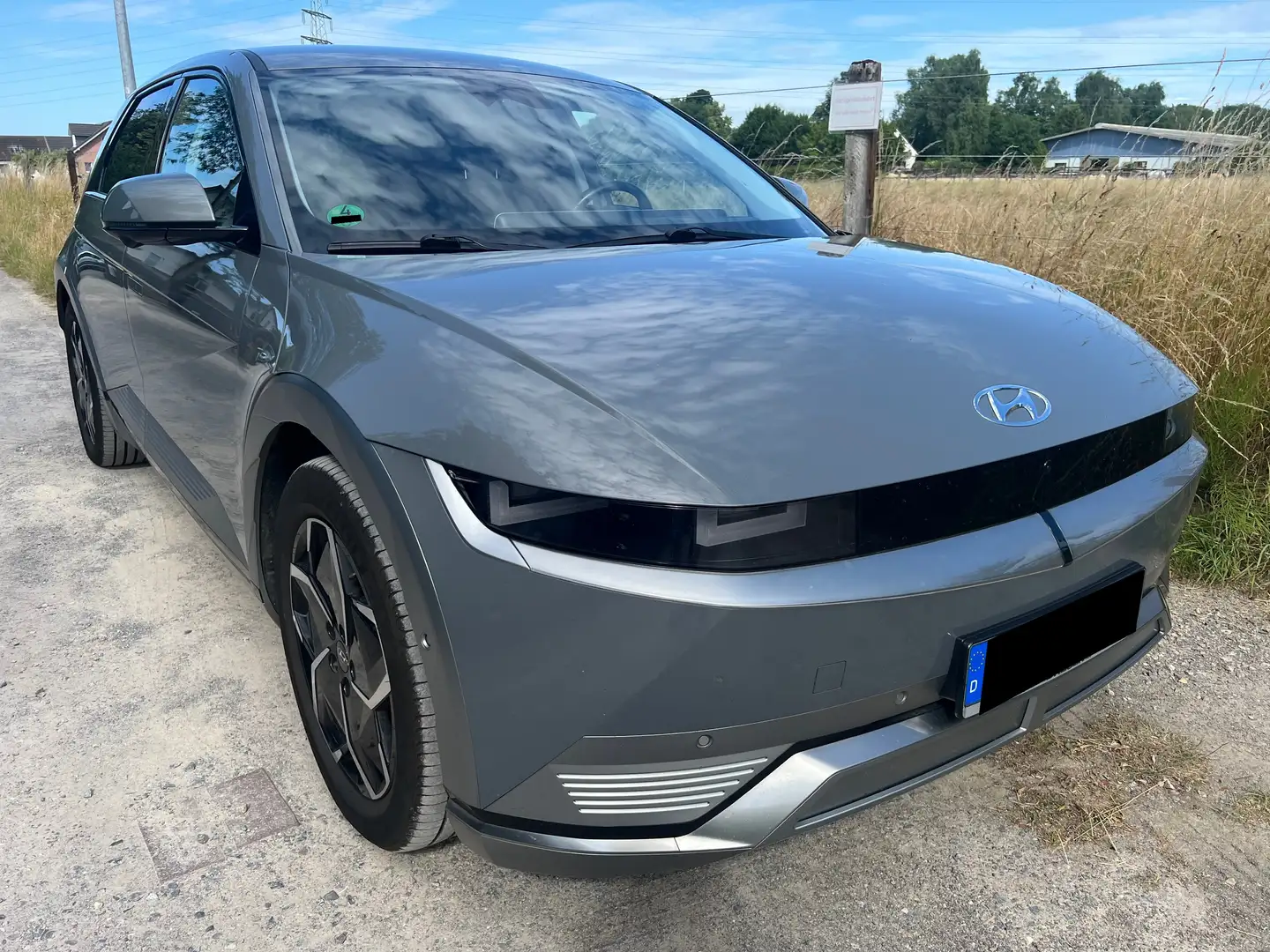 Hyundai IONIQ 5 Uniq Elektro Grau - 1