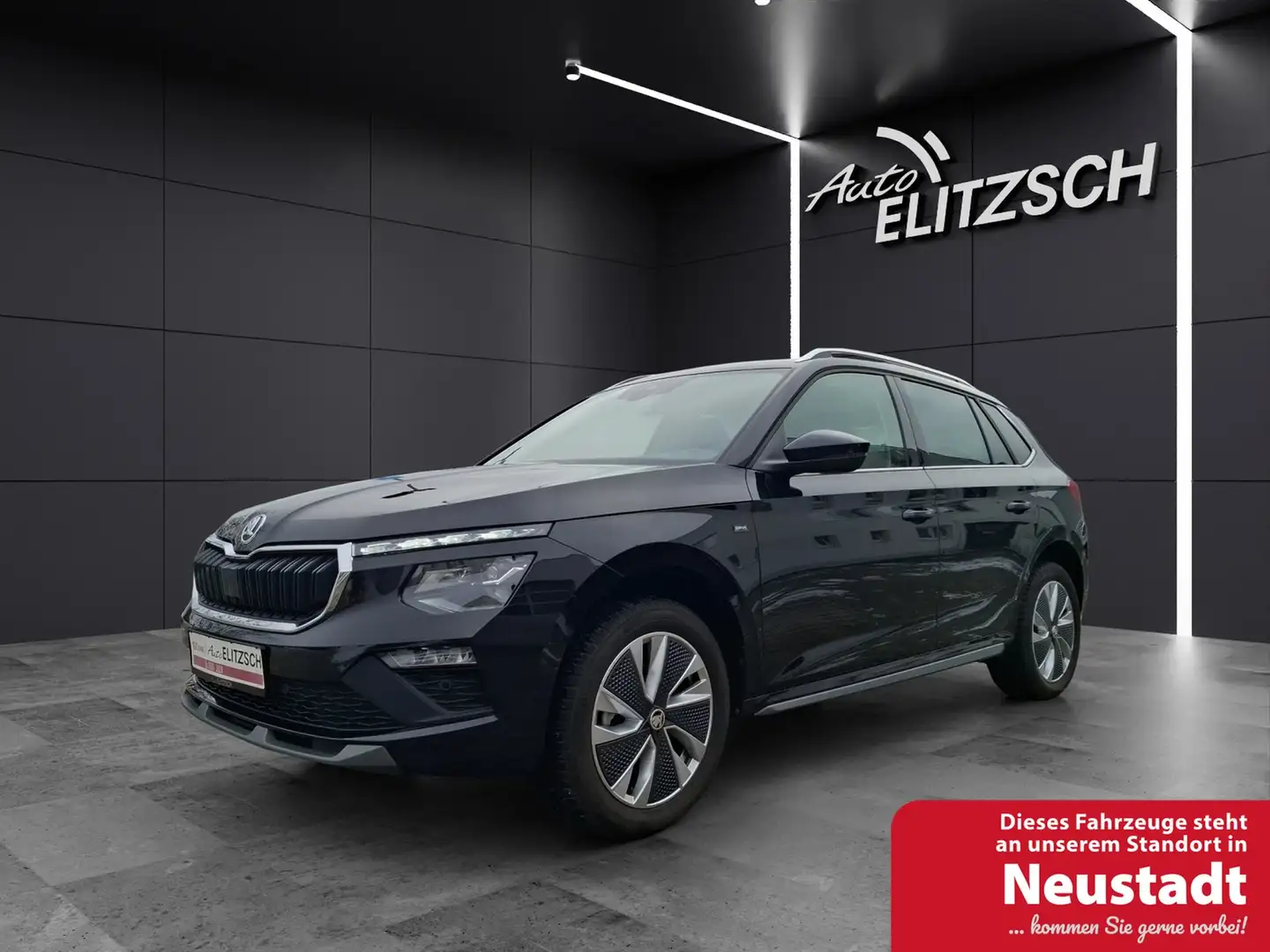 Skoda Kamiq TSI Selection DSG Matrix Navi SH ACC VC FSH Schwarz - 1