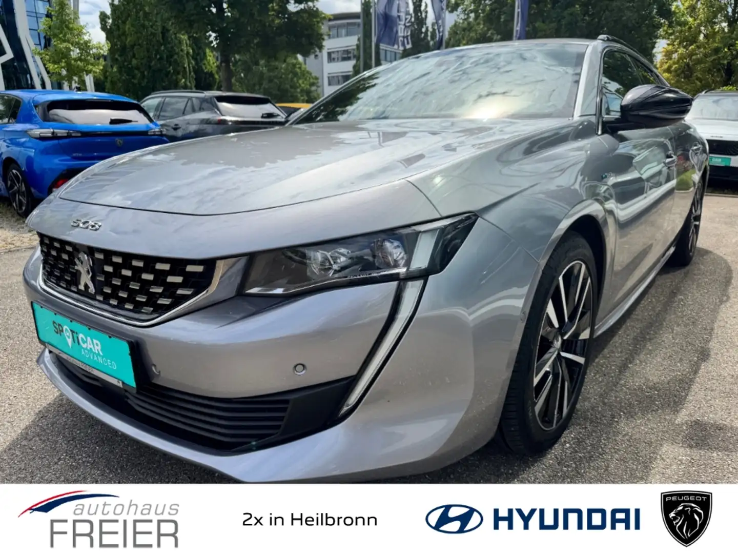 Peugeot 508 SW Hybrid 225 GT Pack Plug-In EU6d AD AHK-klappbar Grau - 1