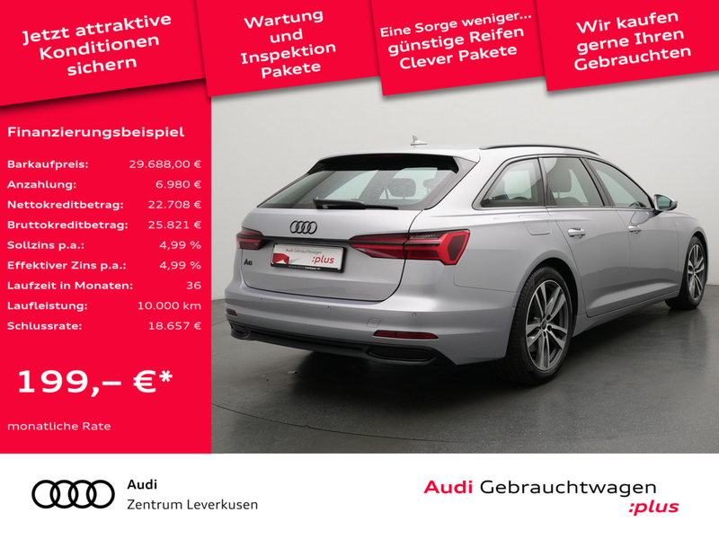 Audi A6 Avant 45 S line AHK LED ACC PDC NAVI SHZ — photo 2