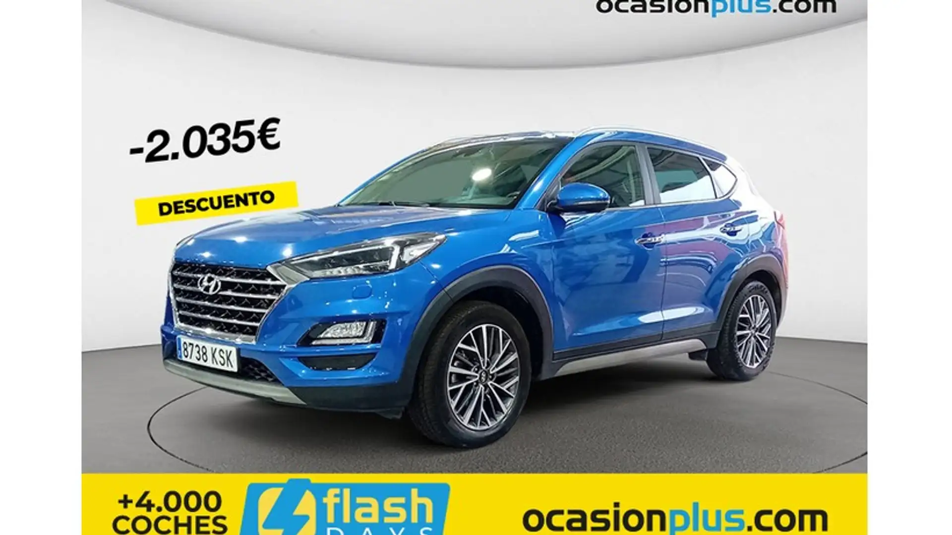 Hyundai TUCSON 1.6CRDI Tecno 4x2 DT 136 Azul - 1
