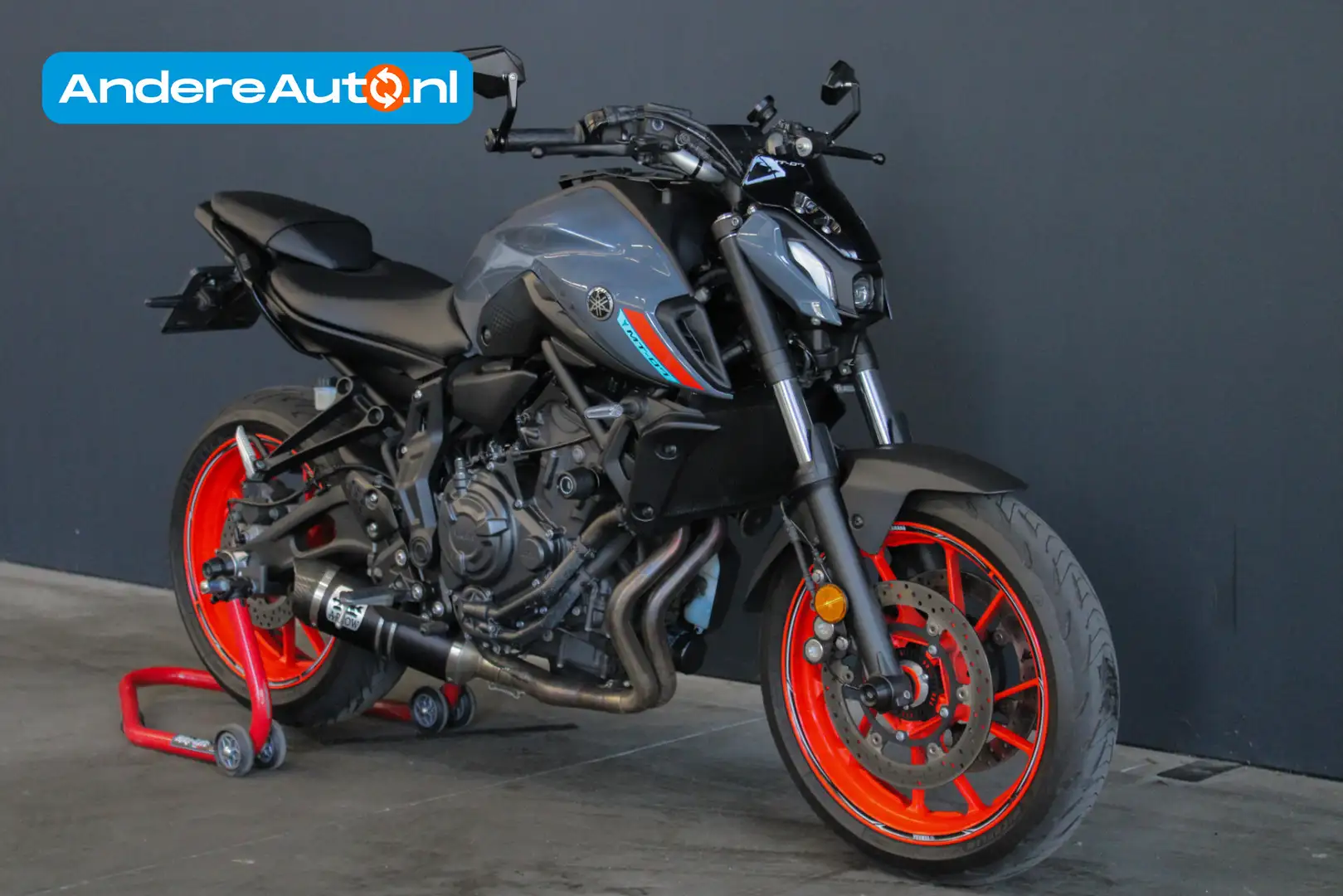 Yamaha MT-07 ABS |NL motor|Arrow uitlaat|SP connect|goed onderh Grijs - 1