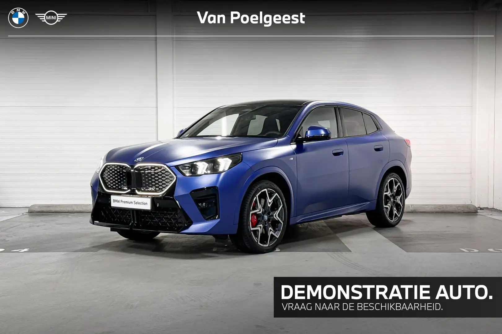 BMW iX2 eDrive20 | M-Sport Pro | Innovation Pack | Head-up Bleu - 1