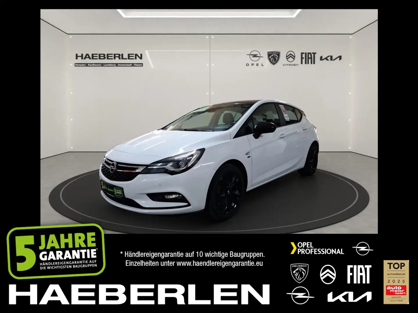 Opel Astra K 1.6 CDTI Edition PDC Weiß - 1