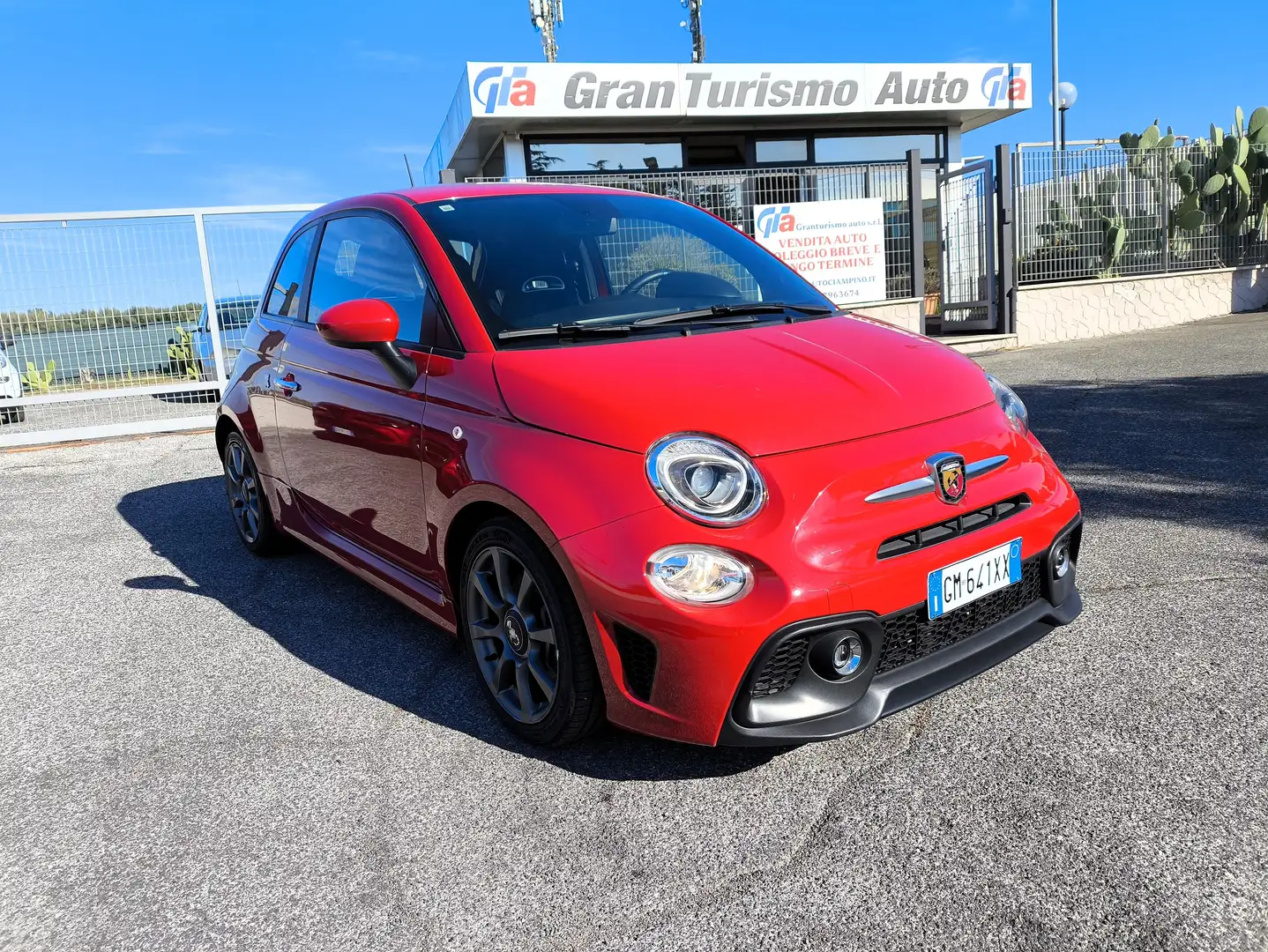 Abarth 595 1.4 t-jet 165cv PREZZO REALE!! ITALIANA UFF. FULL Rosso - 1