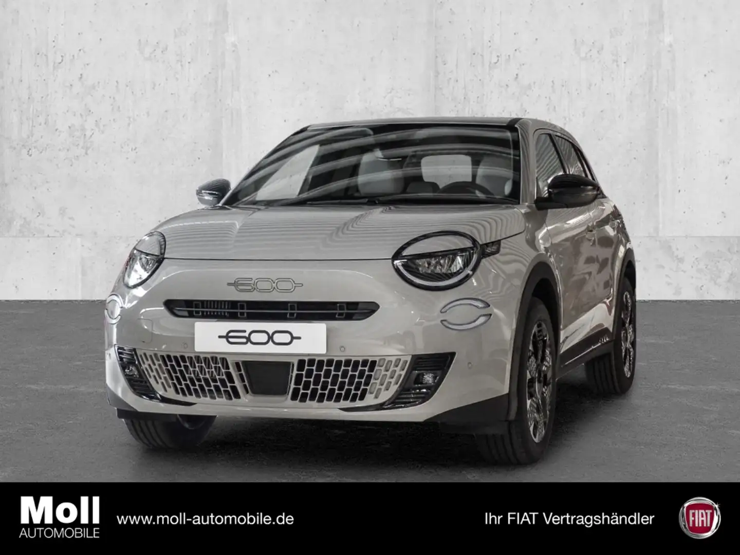 Fiat 600 La Prima Hybrid DCT Navi Massage Sitz LED Beżowy - 1