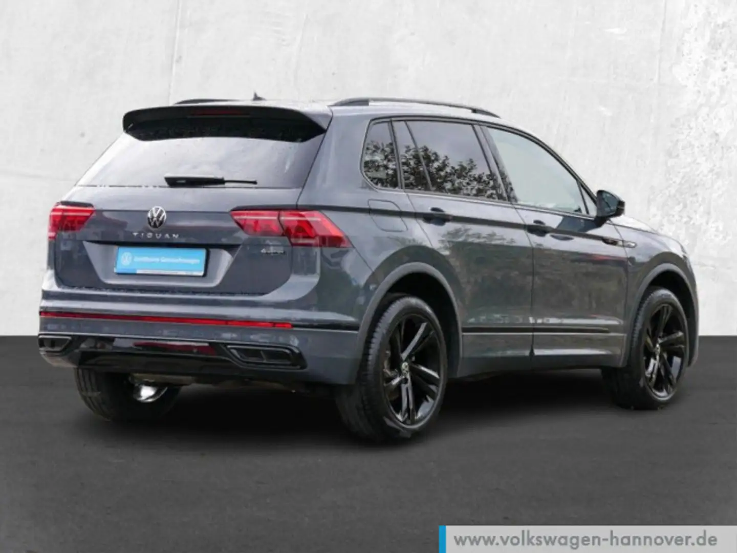 Volkswagen Tiguan 2.0 TDI DSG R-Line Navi AHK LED DigCockpi Grau - 2