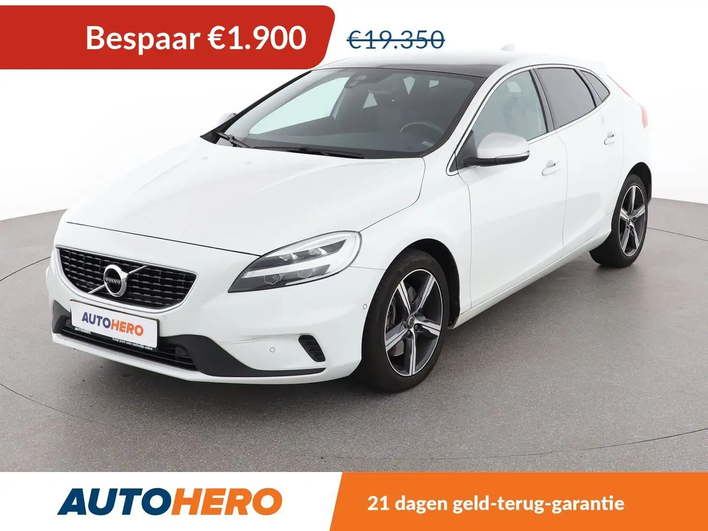 Volvo V40 1.5 R-Design Blanc - 1