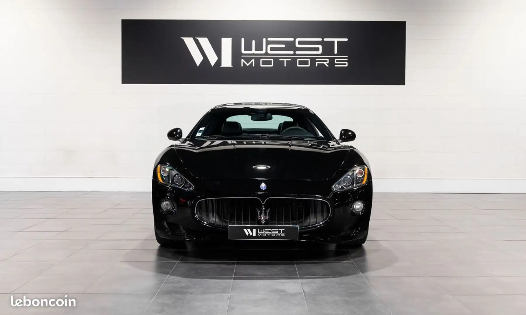 Maserati GranTurismo Sport 4.7 V8 440 BVR – Immat France Bose Nero - 2