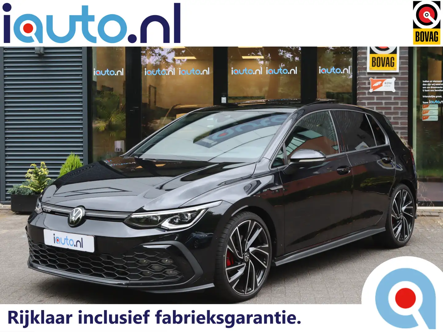 Volkswagen Golf GTD 2.0 TDI 147kW/200PK Pano/Leder/IQ.Light/HK/Camera/ Zwart - 1