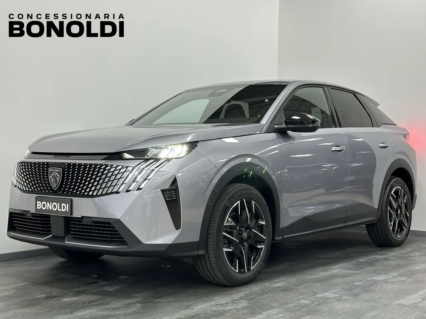 Peugeot 3008 3008 Hybrid 136 e-DCS6 Allure Grau - 1