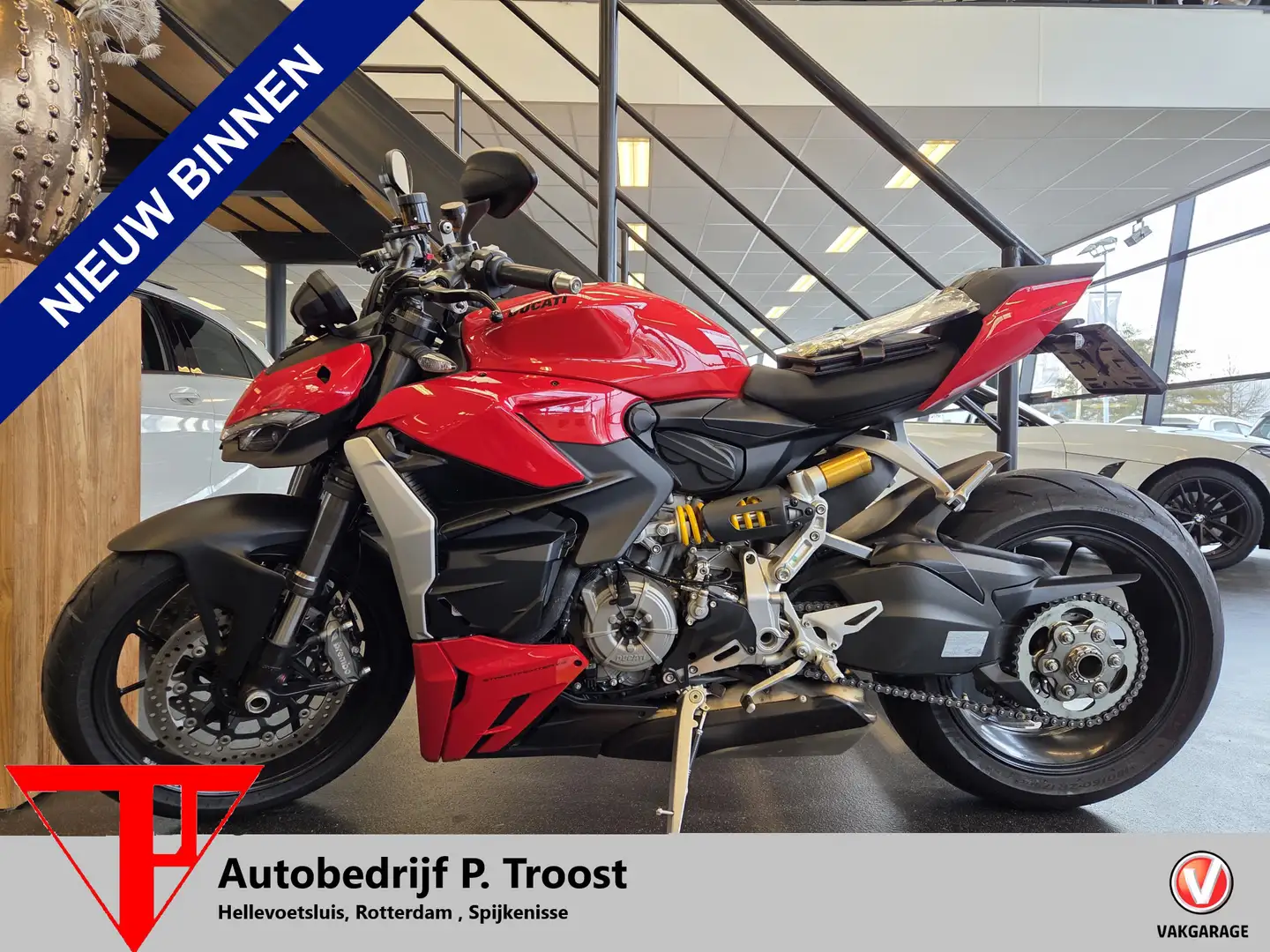 Ducati Streetfighter V2 1ste Eigenaar/Nederlandse motor/Roadloack/Evote - 1