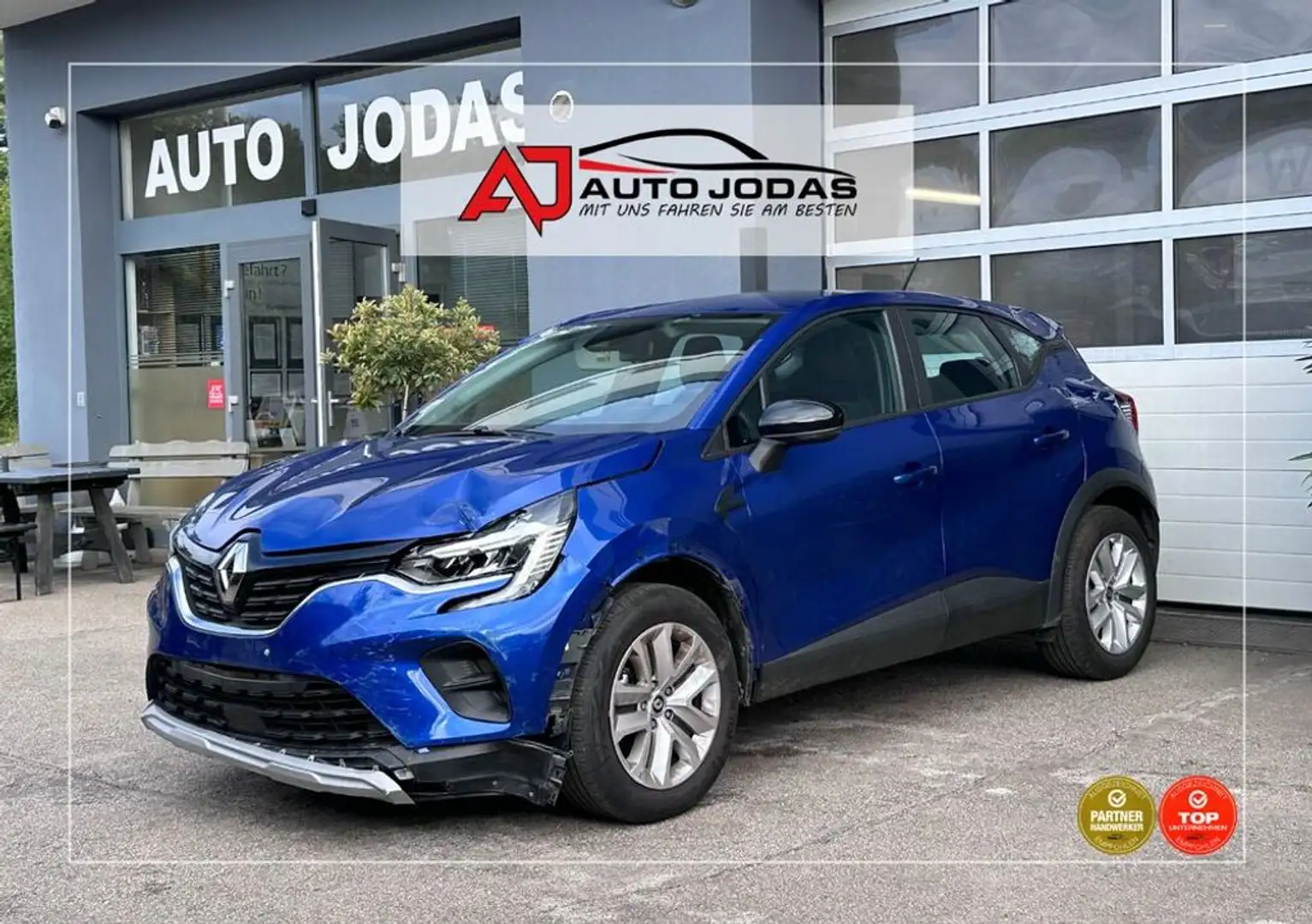 Renault Captur TCe 90 Equilibre **Beschädigt** Blau - 1