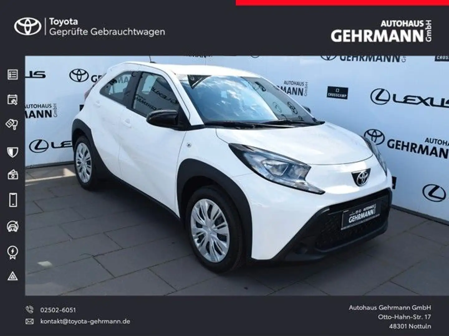 Toyota Aygo X Business Edition Blanc - 1
