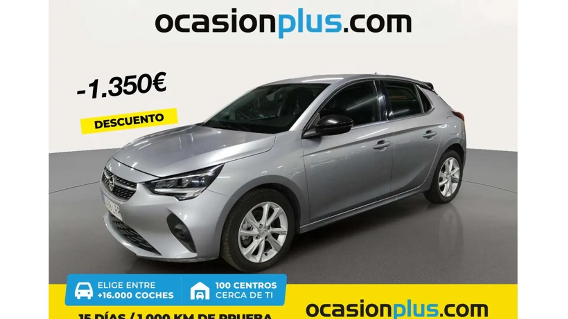 Opel Corsa 1.2T XHT S/S Elegance AT8 100 Gris - 1