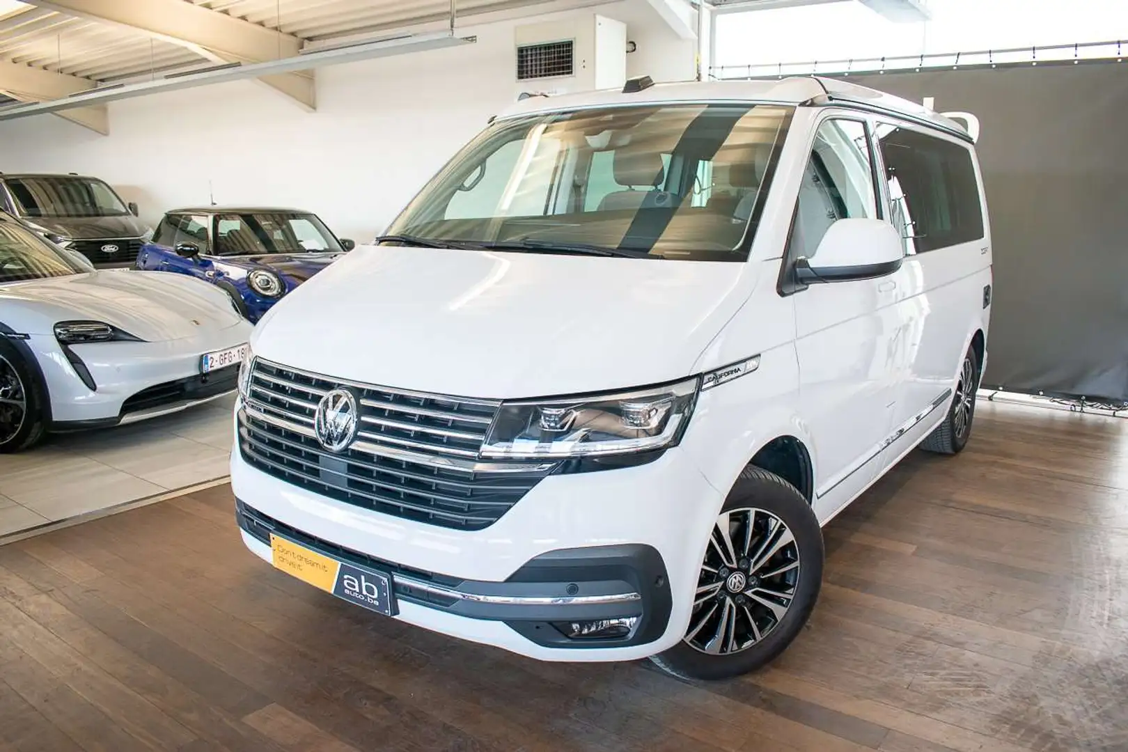 Volkswagen T6.1 California OCEAN 2.0TDI 4-M DSG, DRIVE SELECT, ZETELVERW Blanc - 2