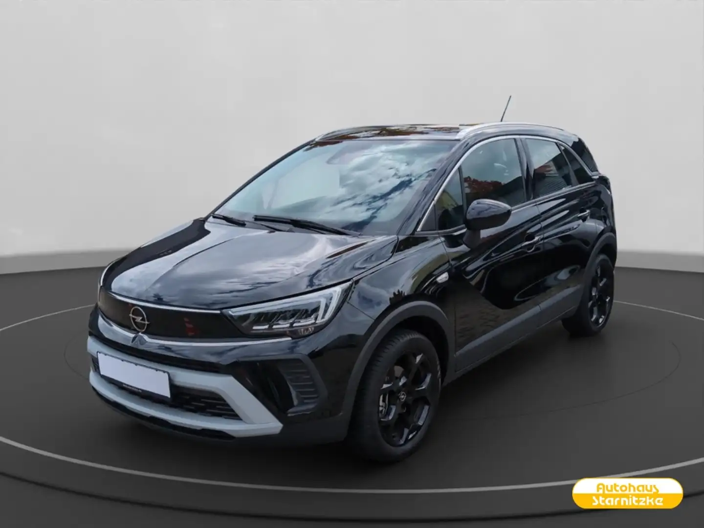 Opel Crossland ELEGANCE 1.2 Turbo, (81KW) + NAVI+PDC+LED+R-KAMERA Schwarz - 1