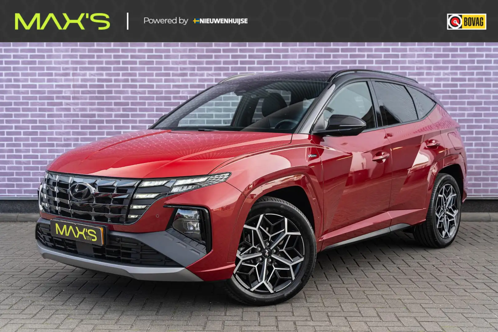 Hyundai TUCSON 1.6 T-GDI PHEV N Line 4WD | Adaptieve Cruise Contr Rood - 1