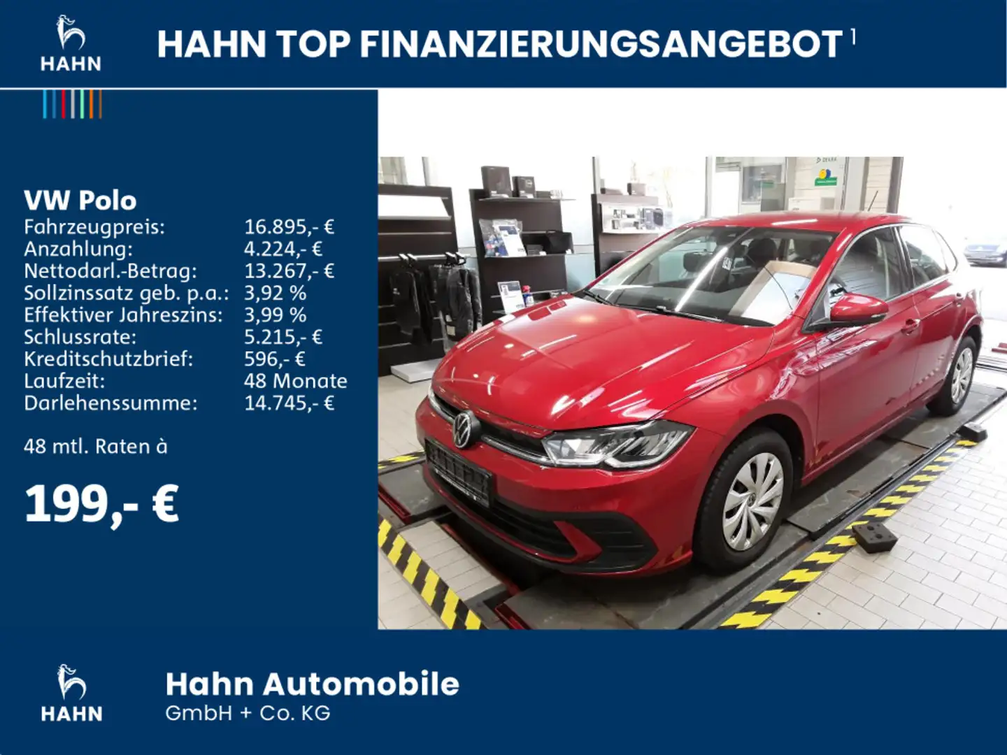 Volkswagen Polo Life 1.0TSI App-Connect PDC SHZ Climatronic Rot - 2