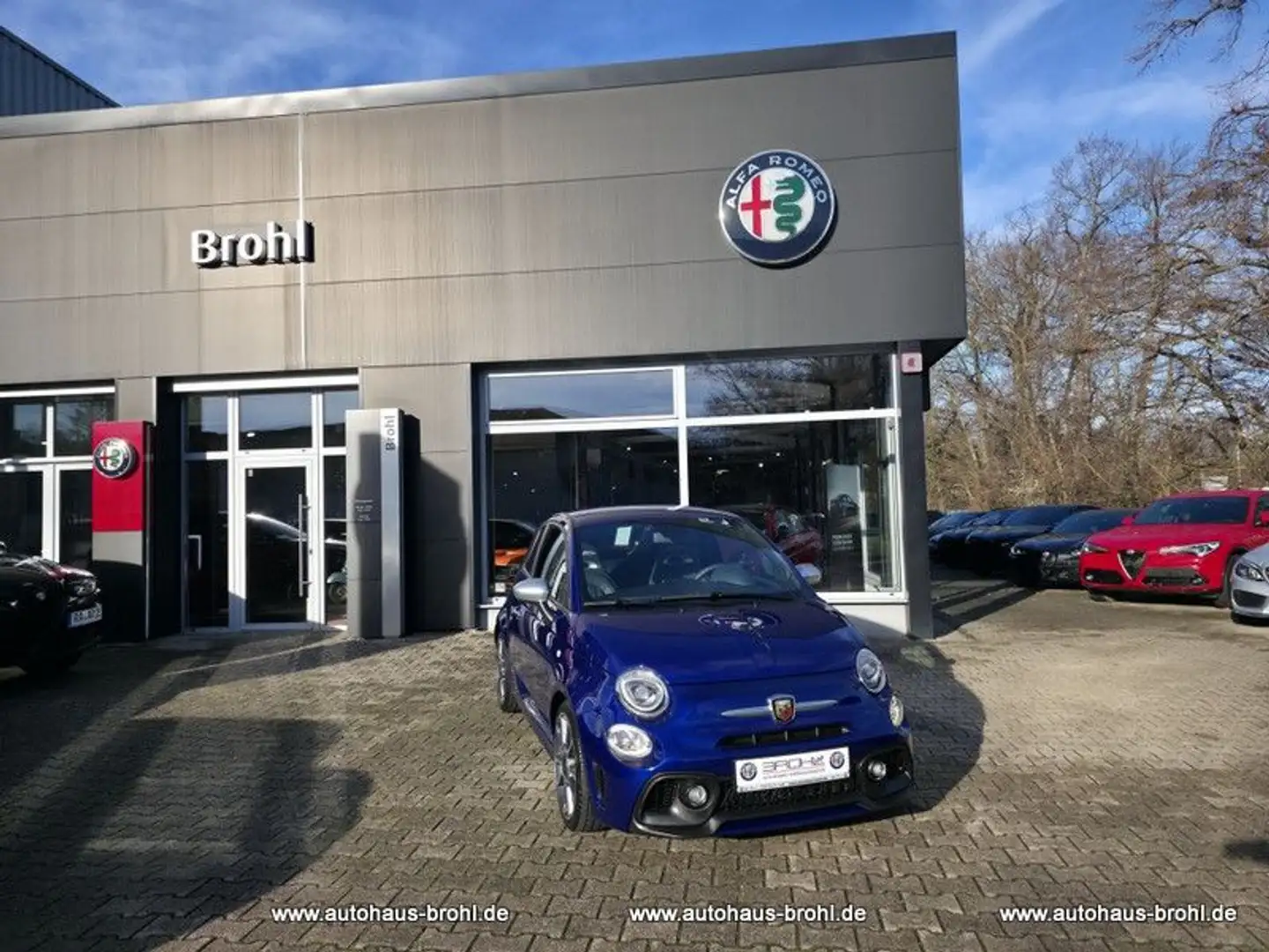 Abarth 500 Automatik 165PS Albastru - 1