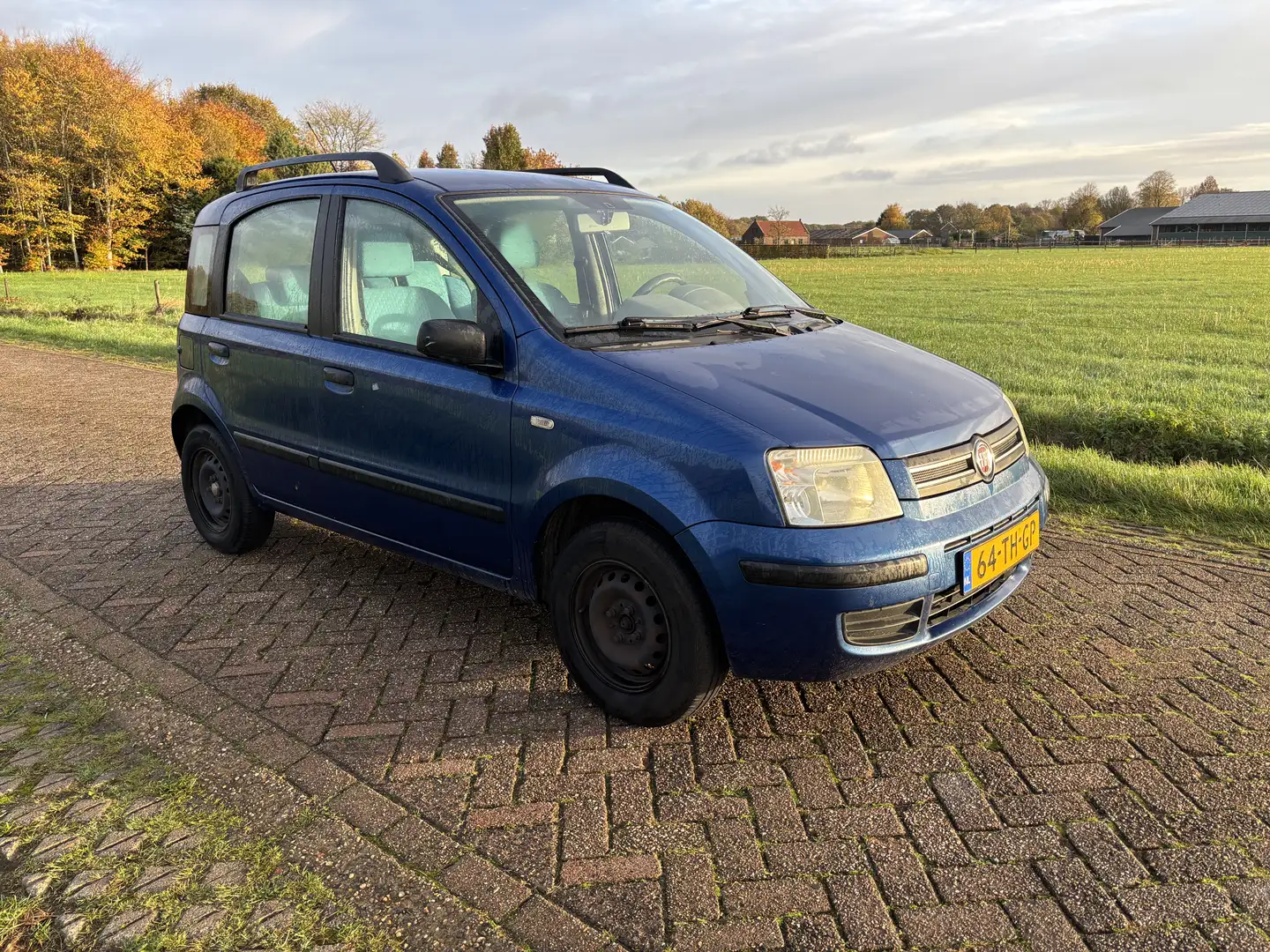 Fiat Panda 1.2 Edizione Cool bj 2006 apk airco stuurbekrachti Modrá - 2