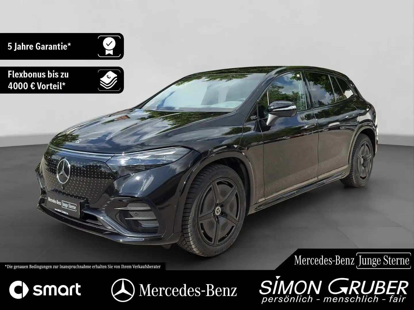 Mercedes-Benz EQS SUV EQS 450 4MATIC SUV HAL Hyperscreen AIRMATIC AHK Schwarz - 1