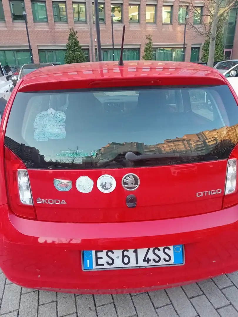 Skoda Citigo Citigo 2012 5p 1.0 Style (elegance) asg Rosso - 2