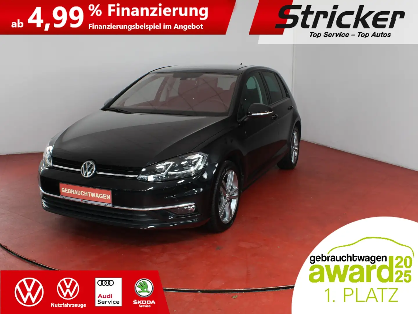 Volkswagen Golf Highline 1.5TSI 213,-ohne Anzahlung ACC Pano Dyna Schwarz - 1