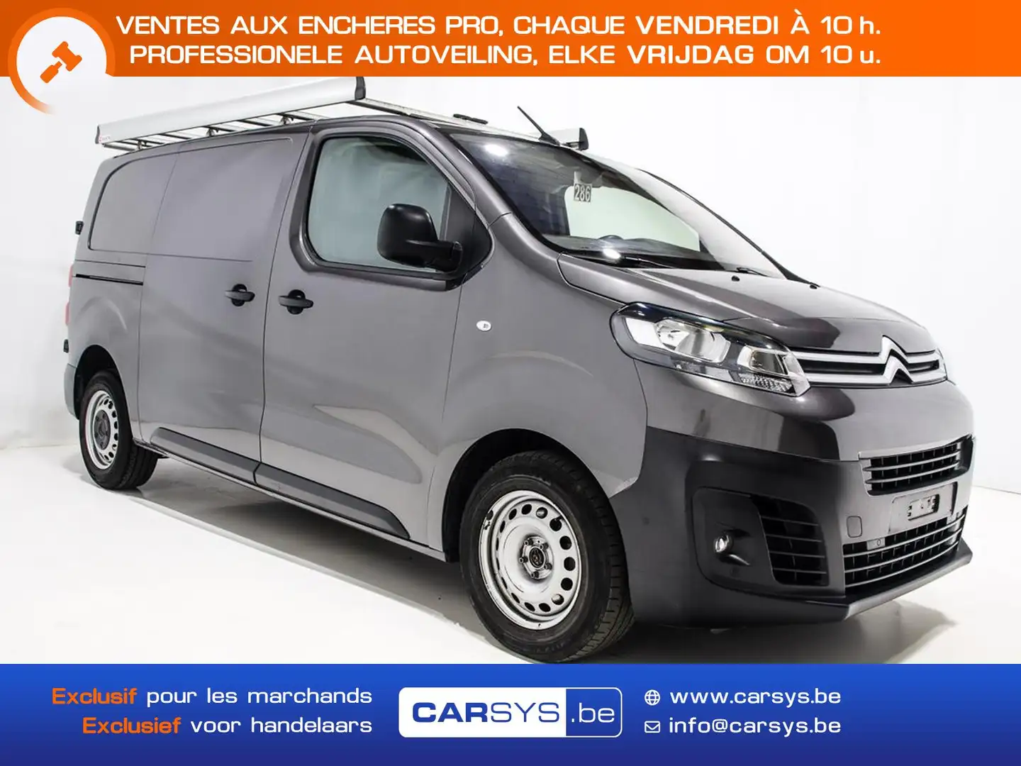 Citroen Jumpy FOURGON LONG 2.0 HDI 122 3 PLACES - GPS - CAM -... Gris - 1
