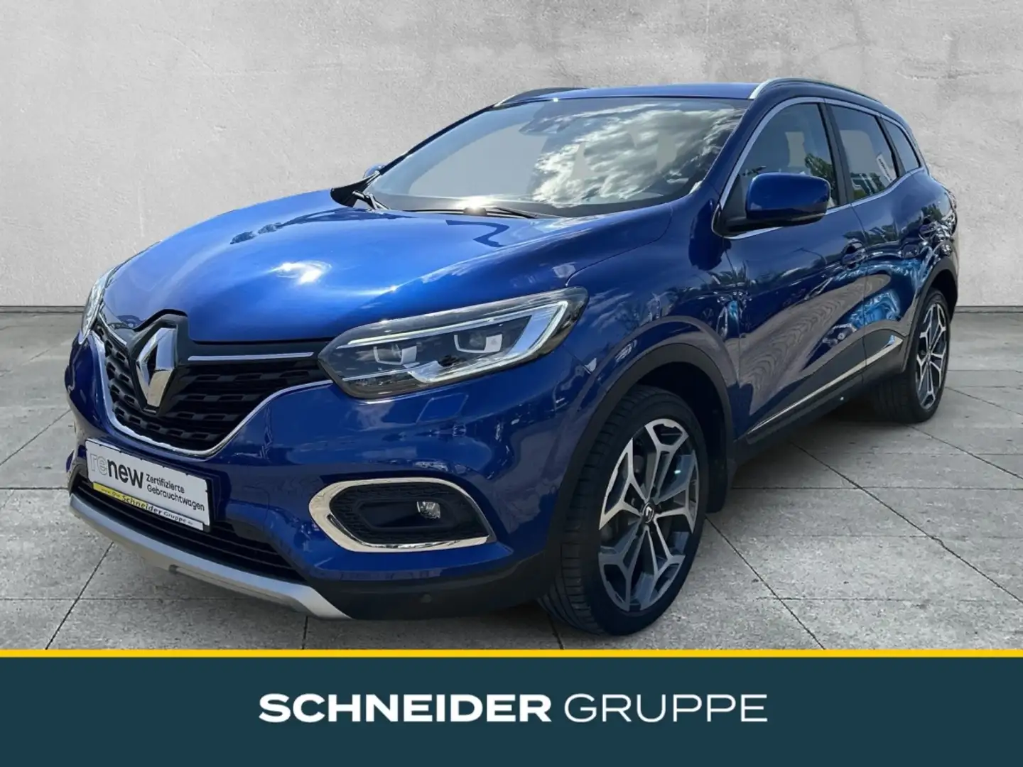 Renault Kadjar LIMITED DELUXE TCe 160 EDC LED+SHZ+KAMERA Bleu - 1