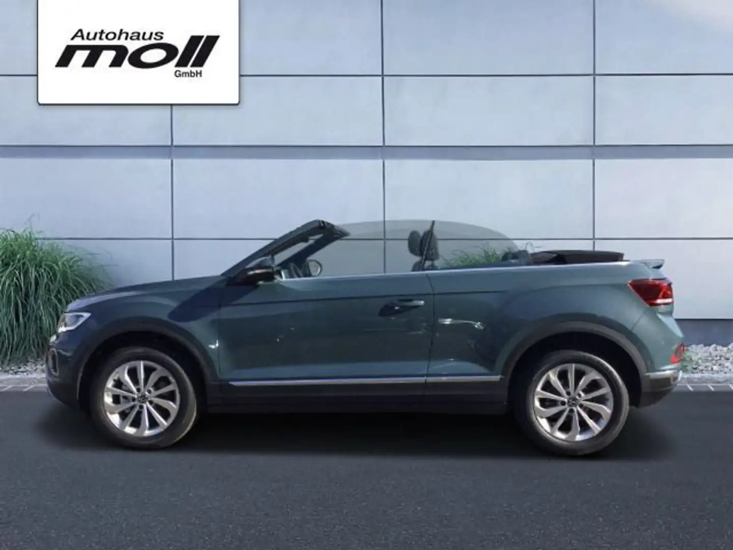 Volkswagen T-Roc Cabrio Style 1.5 TSI DSG ACC Rear View Blau - 2