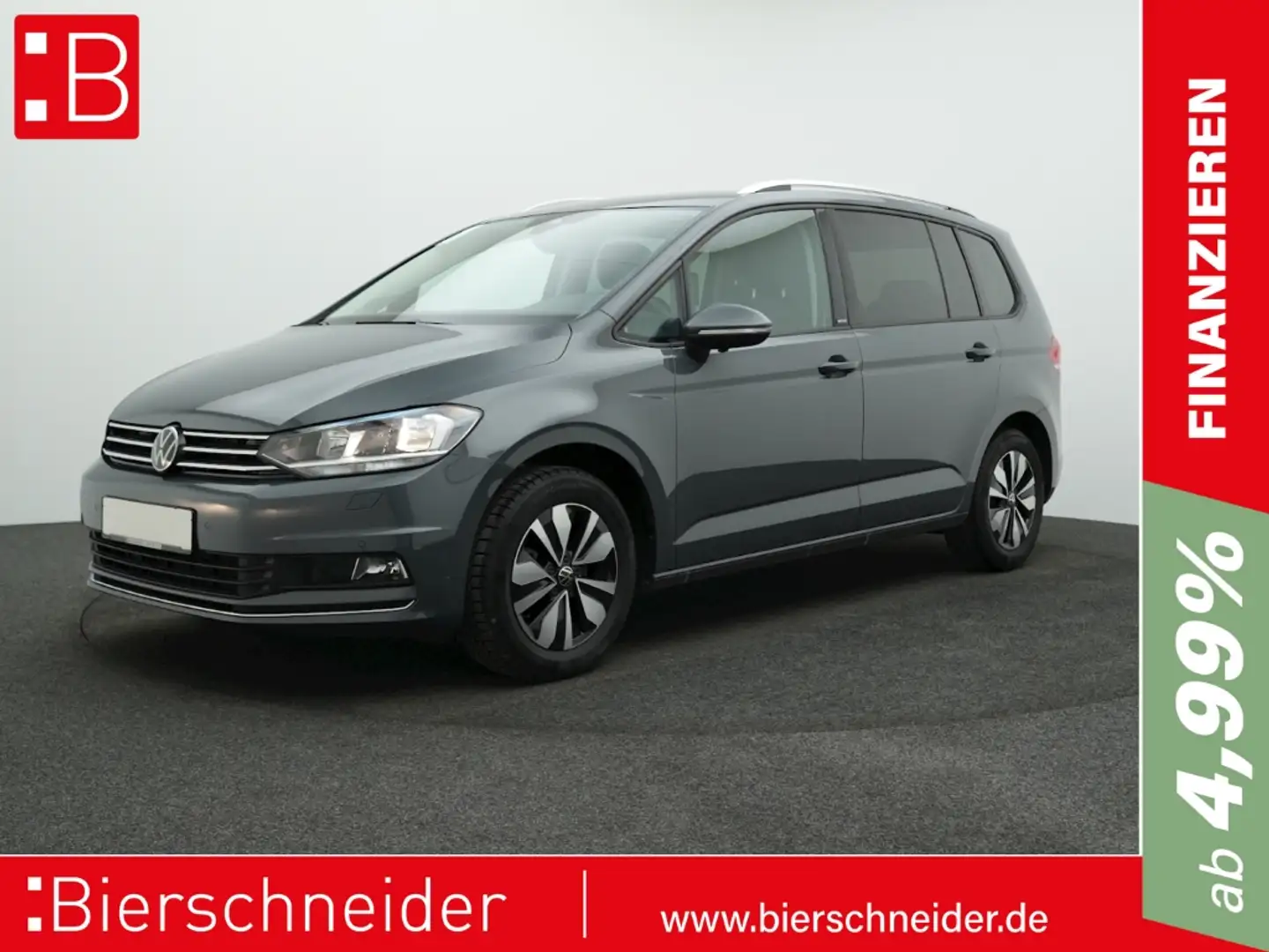Volkswagen Touran 1.5 TSI DSG Move 7-S. KINDERSITZ KAMERA Grau - 1
