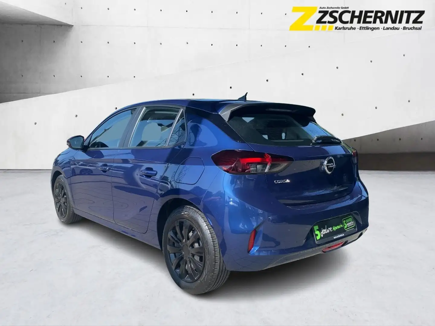 Opel Corsa F 1.2Turbo SpurH Tempo. Verkehrszeichenerk. Blauw - 2
