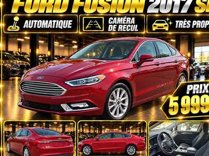  2017 Ford Fusion Sedan Front-Wheel Drive 6-Speed Automatic